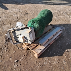 1 stk. brugt kobørste med motor, Nr 39